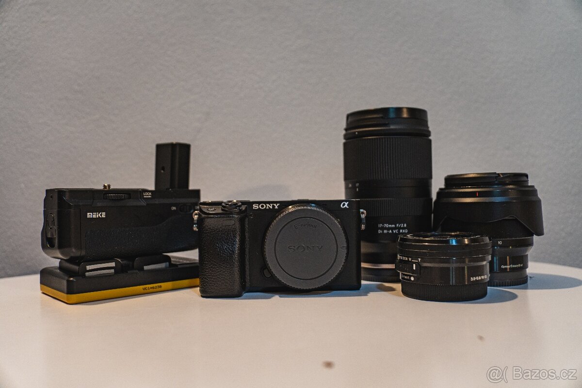 Sony A6400 + Tamron 17-70 f/2,8 — kompletní set