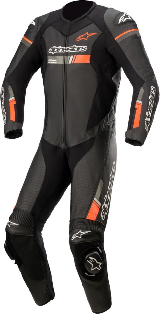 Alpinestars GP Force Chaser vel 54 Jednodílný red flu barva