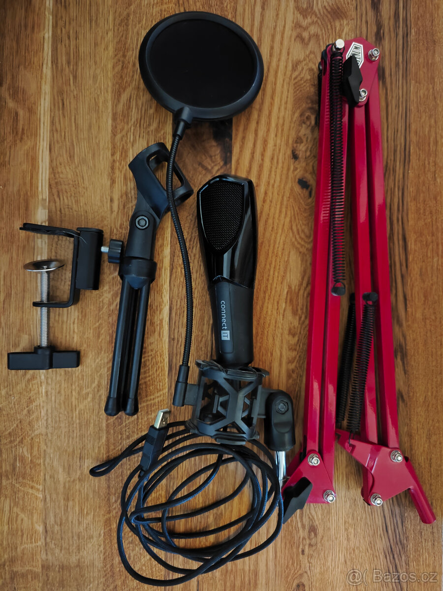 USB mikrofon CONNECT IT + rameno