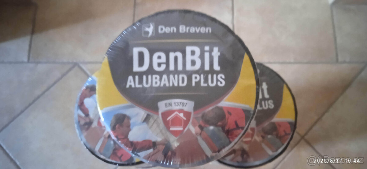 Střešní bitumenový pás DenBit Aluband PLUS 15cm/10m - 7ks