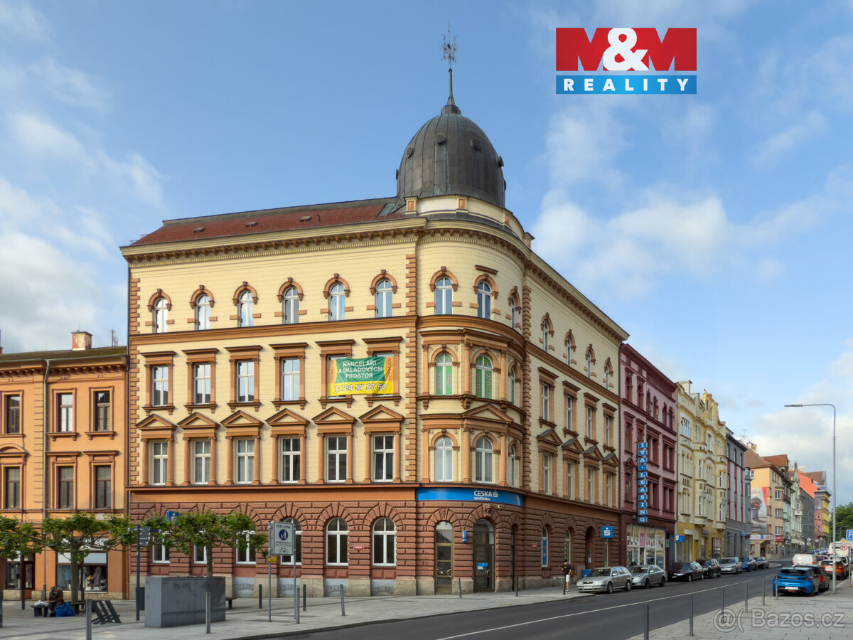 Pronájem kanceláří přímo u pěší zóny v Chebu, ul. Májová