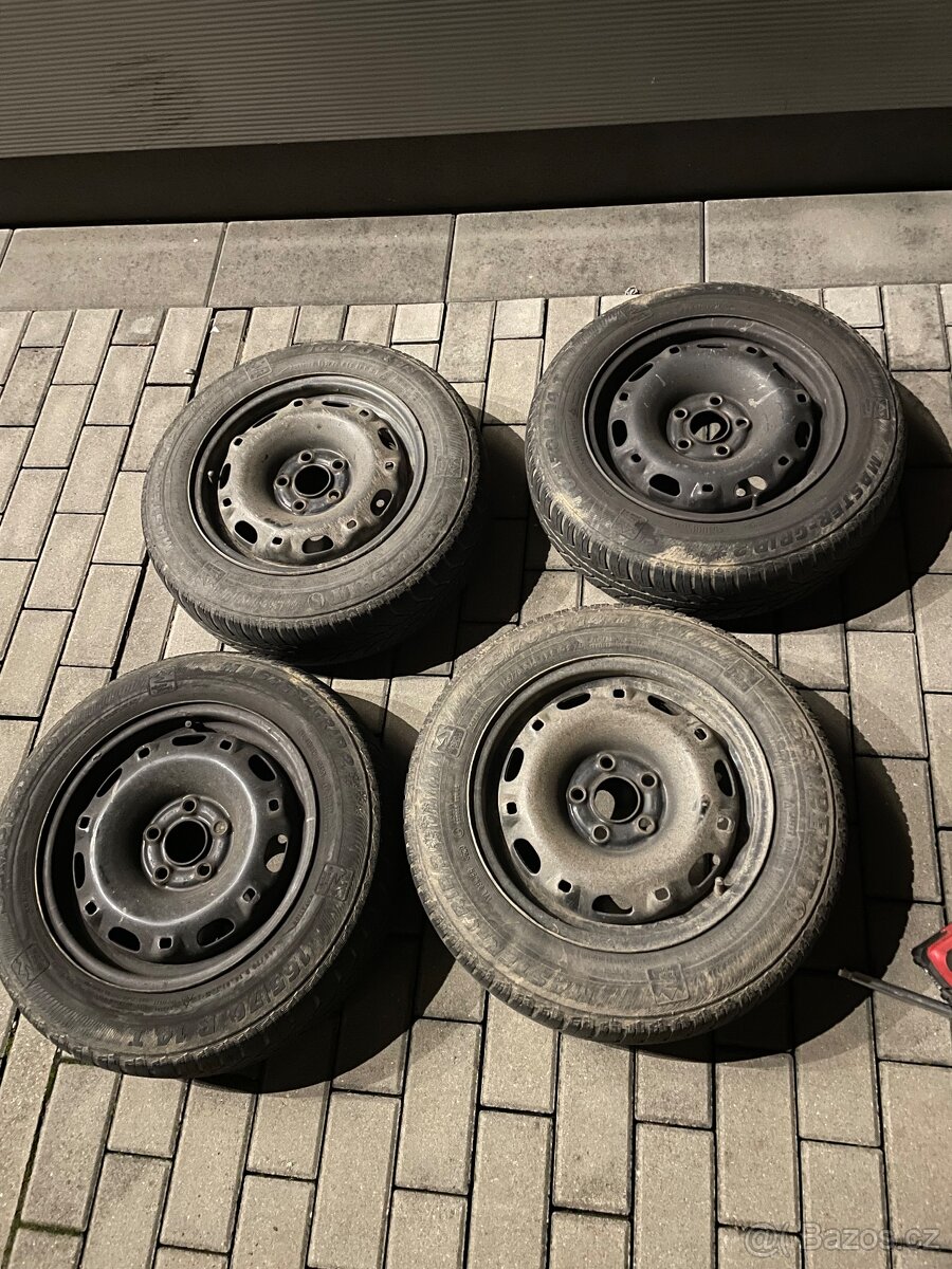 Disky s pneu 165/70 R14