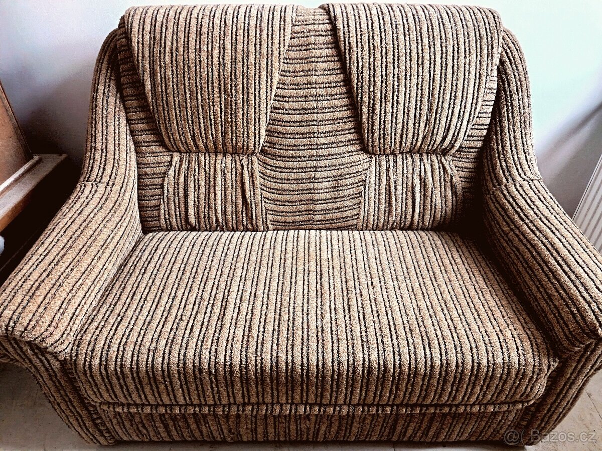 Dvoumístná sedačka 138 cm