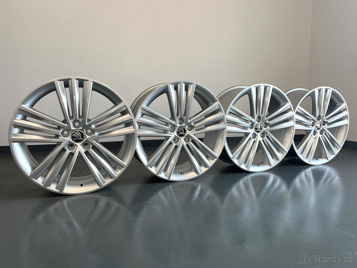Originální alu kola Sirius, Škoda Scala/Kamiq, 5x100 r18