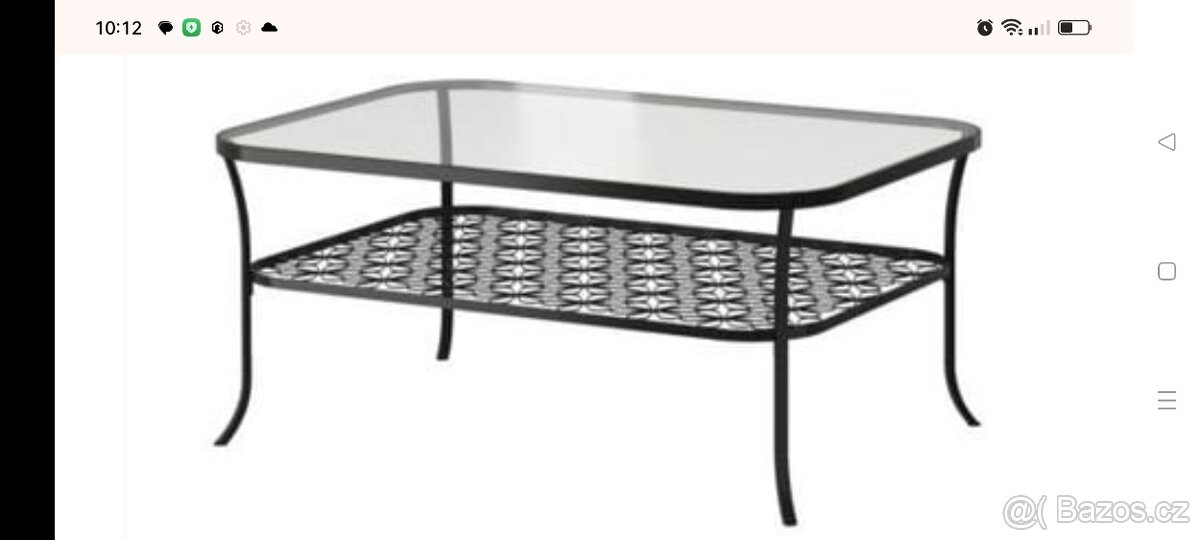 Kovový konferenční stolek Klingsbö