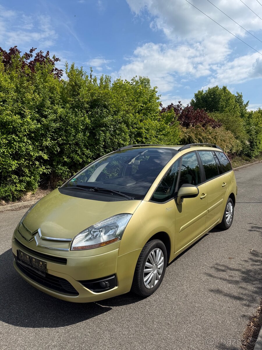 CITROËN C4 GRAND PICASSO 7-MÍST, 1.8 92kW 16V, SERVISKA