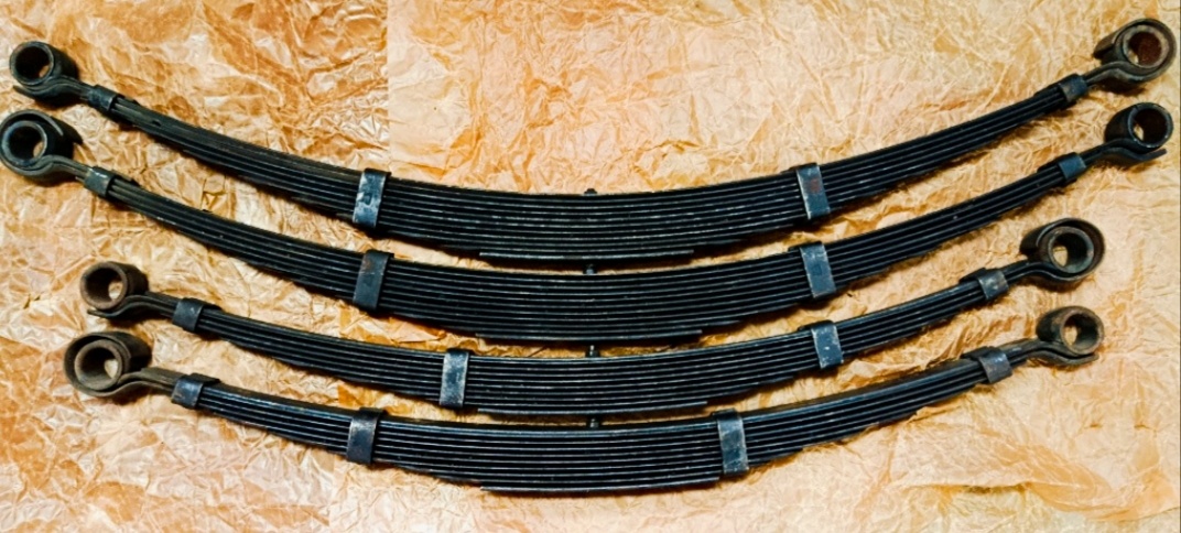 Gaz 69 - listové pera - ORIGINÁL - NOVÉ