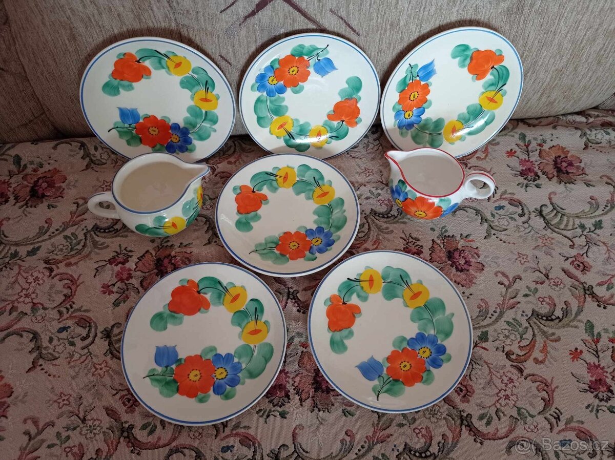 Keramicka sada malovana