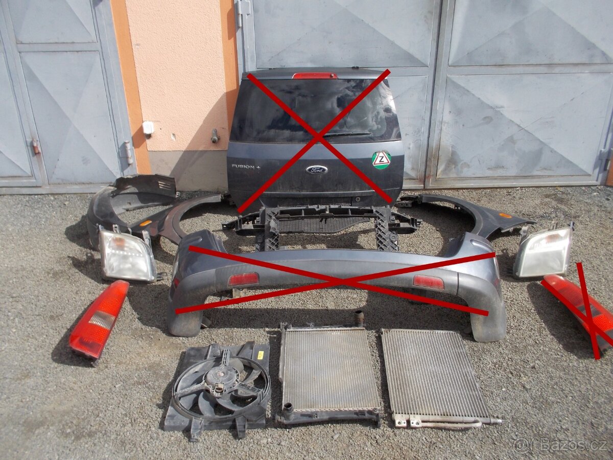 Karosářské díly Ford Fusion 2002-2005