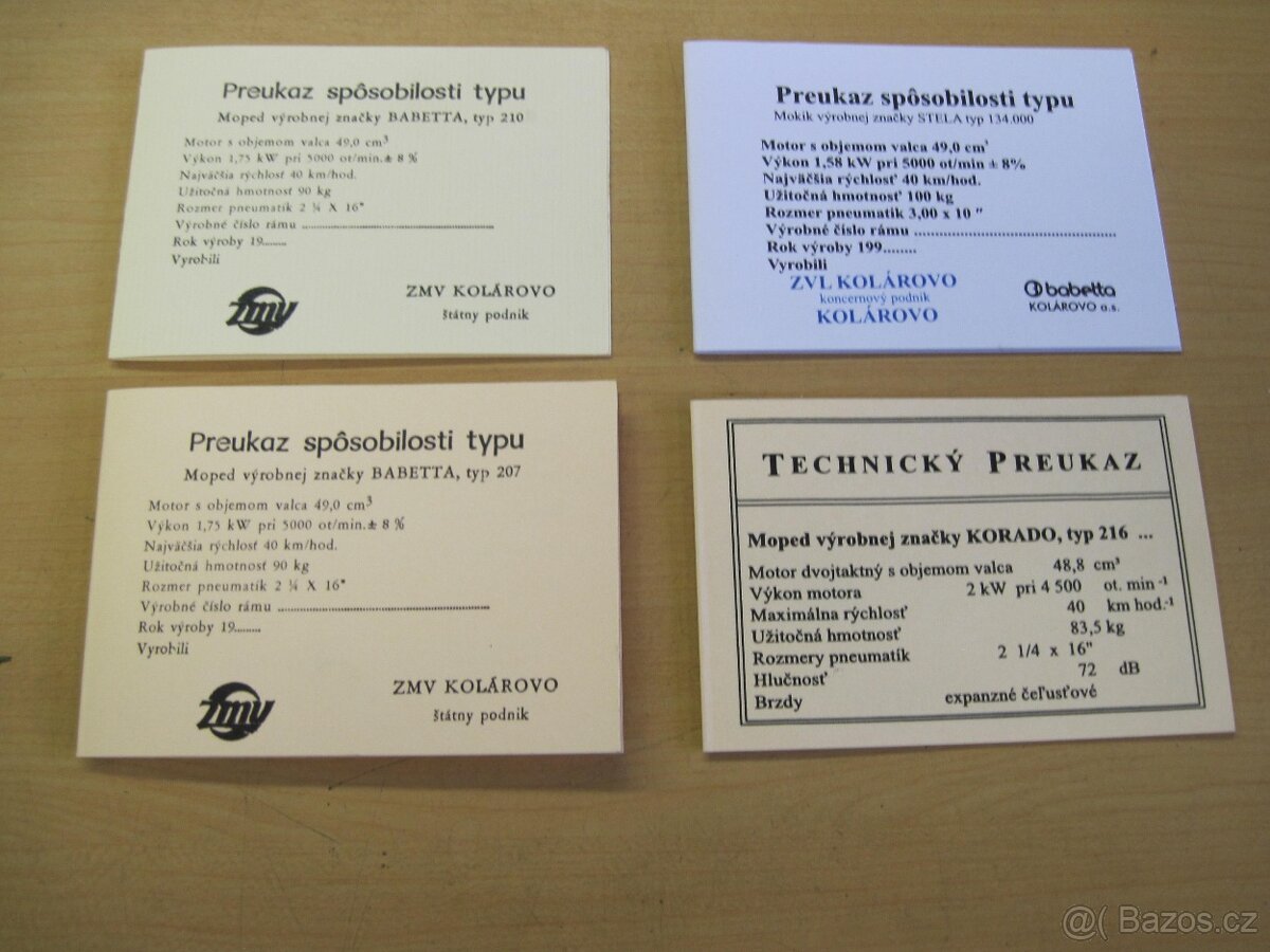 Stadion, Babeta, Stela, Korádo