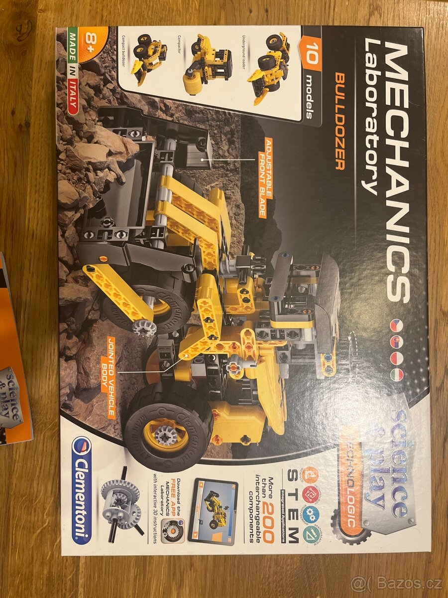 Clementoni Mechanics laboratoři Bulldozer