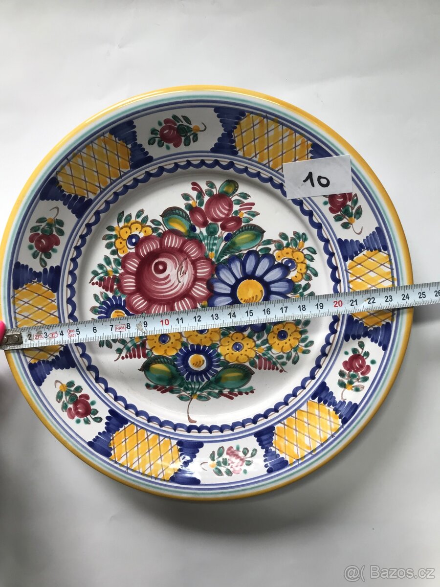 Keramický talíř č.10 pr.24cm