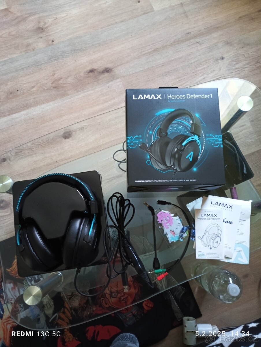 Sluchátka lamax