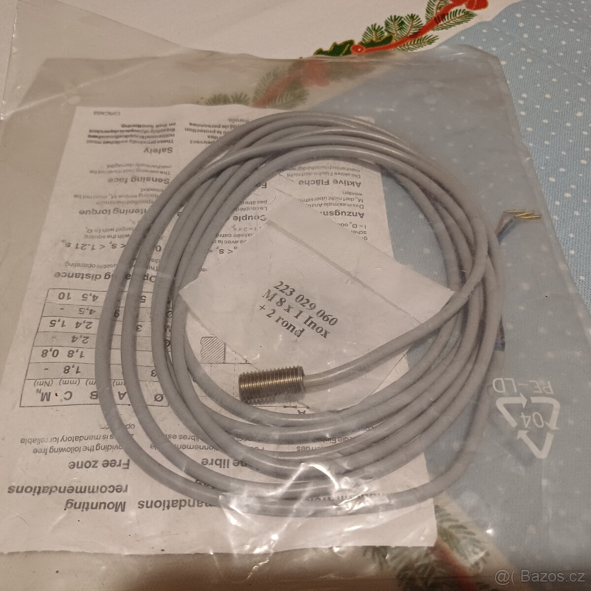Indunční čidlo M8x1 Sick IM08-1B5PS-ZWK