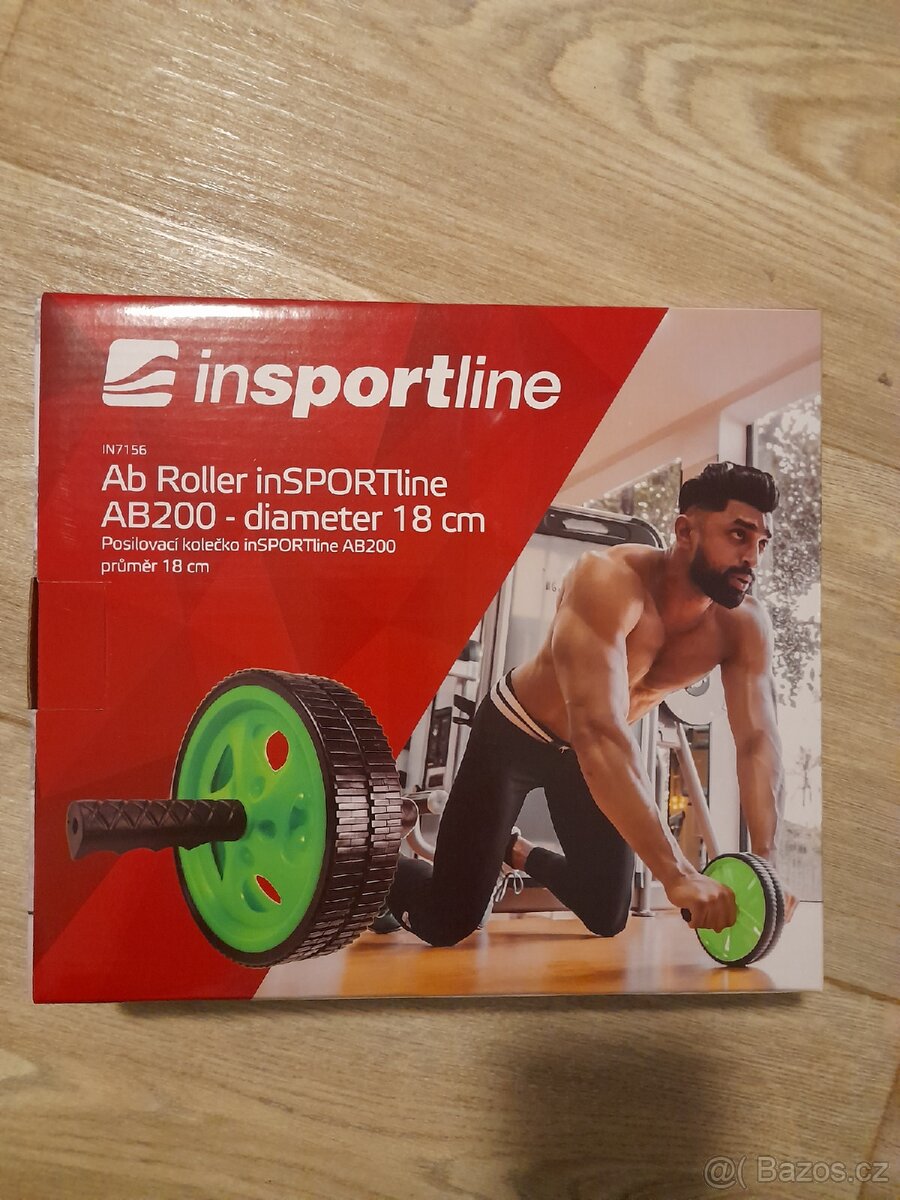 Fitness kolečko insportline nové AbRoller