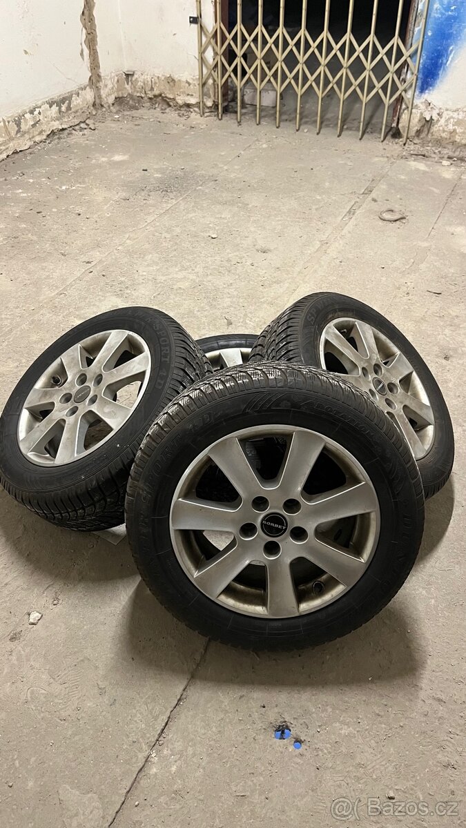 Borbet kola s pneumatikou (205/60R16)
