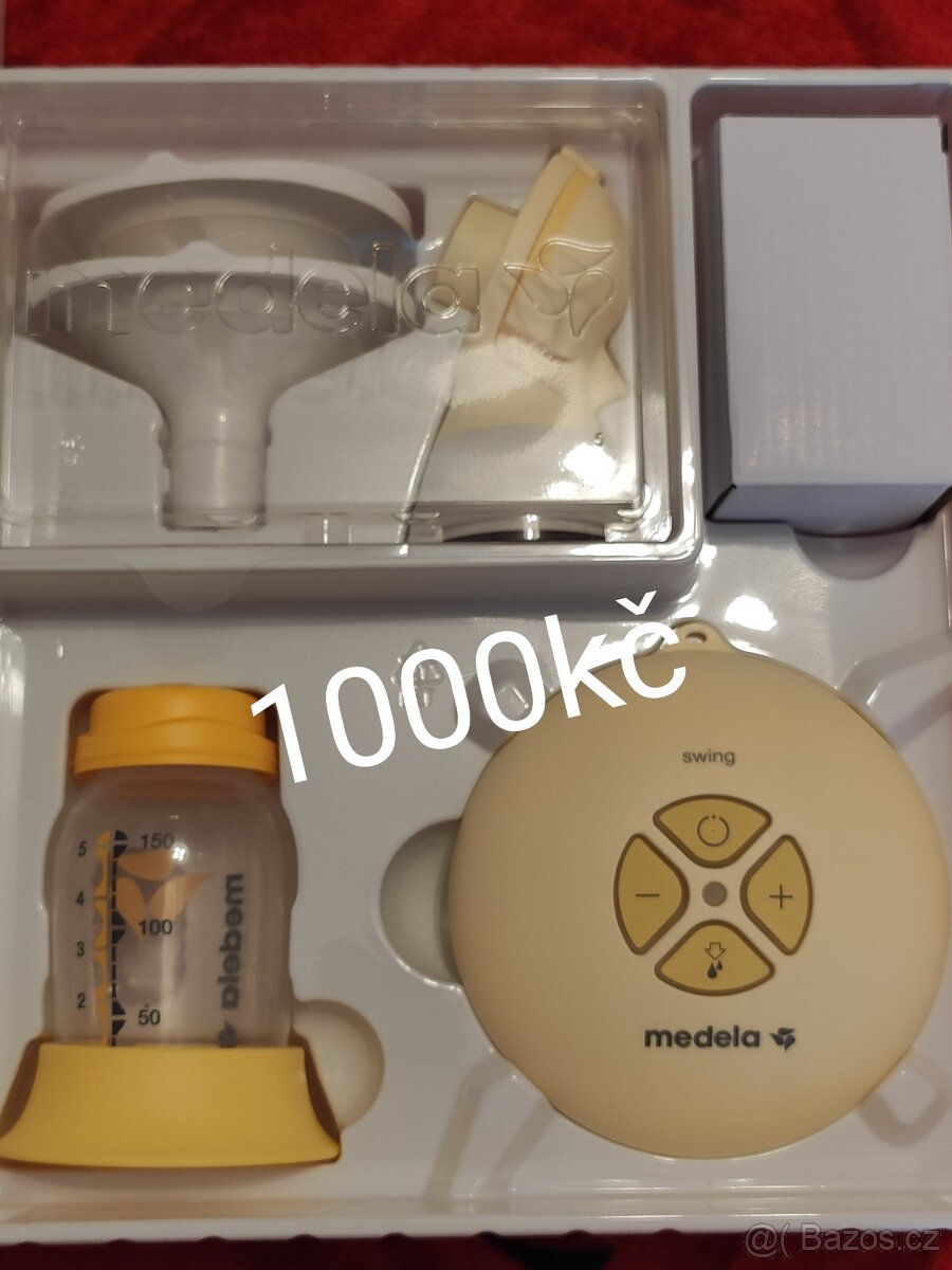 Odsávačka mateřského mléka Medela+příslušenství