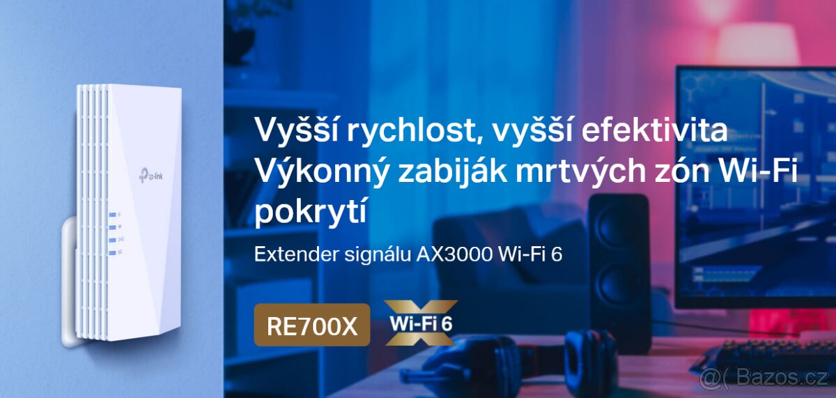 WiFi 6 Extender TP-Link RE700X