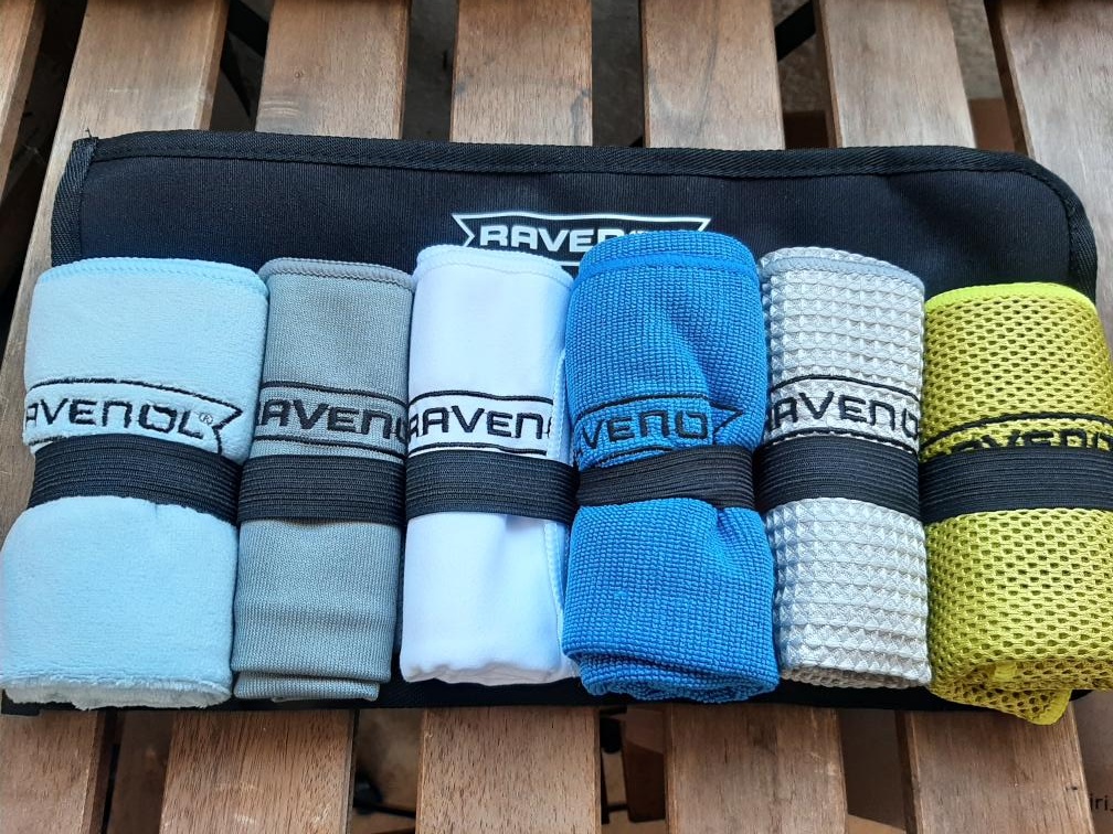 Set 6 mikrovláknových utěrek detailigová sada v pouzdře