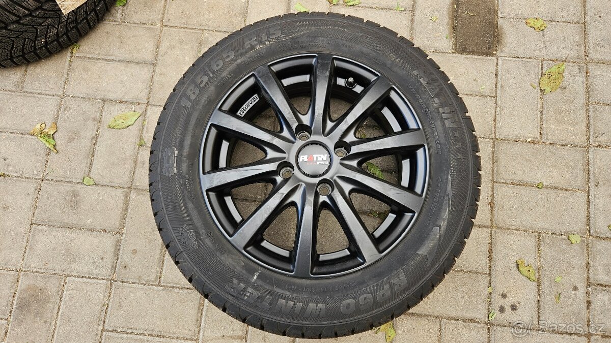Zimní Sada Alu 4x108 185/65 R15 Peugeot Citroen Ford
