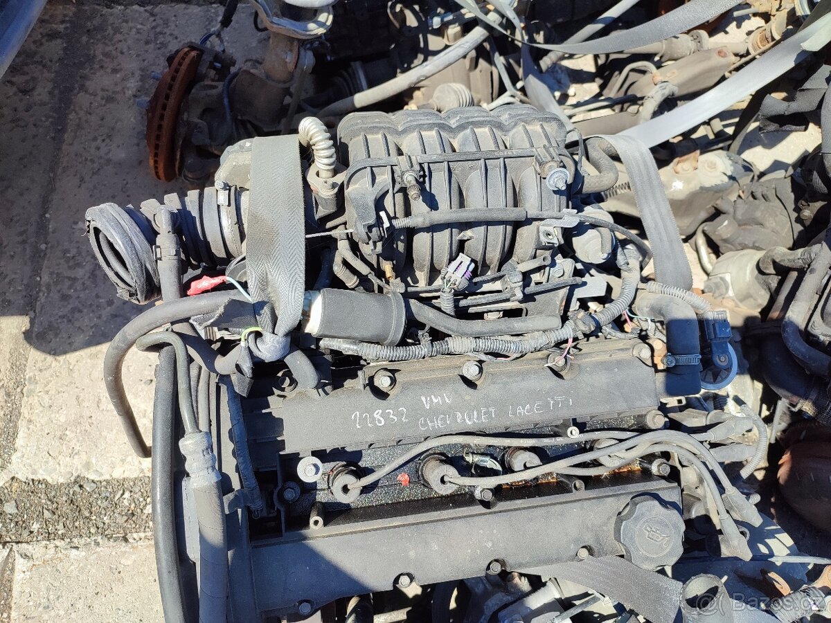 Prodám motor Chevrolet Lacetti 1,6 BA+LPG č. 22832