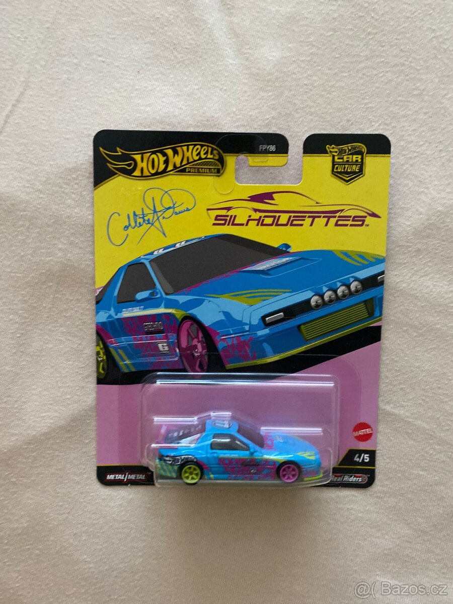 Hot wheels Premium Real Riders Silhouttes Mazdar rx7 FC