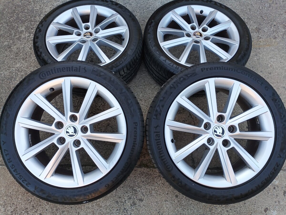 Disky originální Škoda Octavia III 5x112 R17 Teron