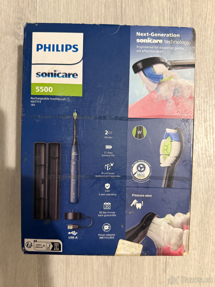 Kartáček Philips Sonicare 5500 HX7113/01