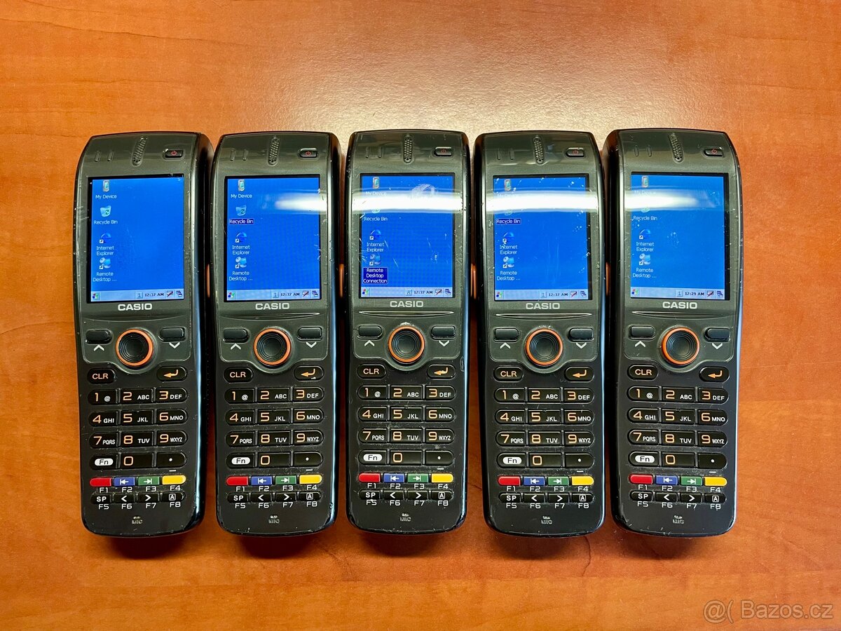 Čtečka čárových kódů sada 5ks CASIO DT-X7M10R2