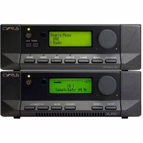 Cyrus Audio set - Stream XA + Cyrus zesilovač 8.2dac