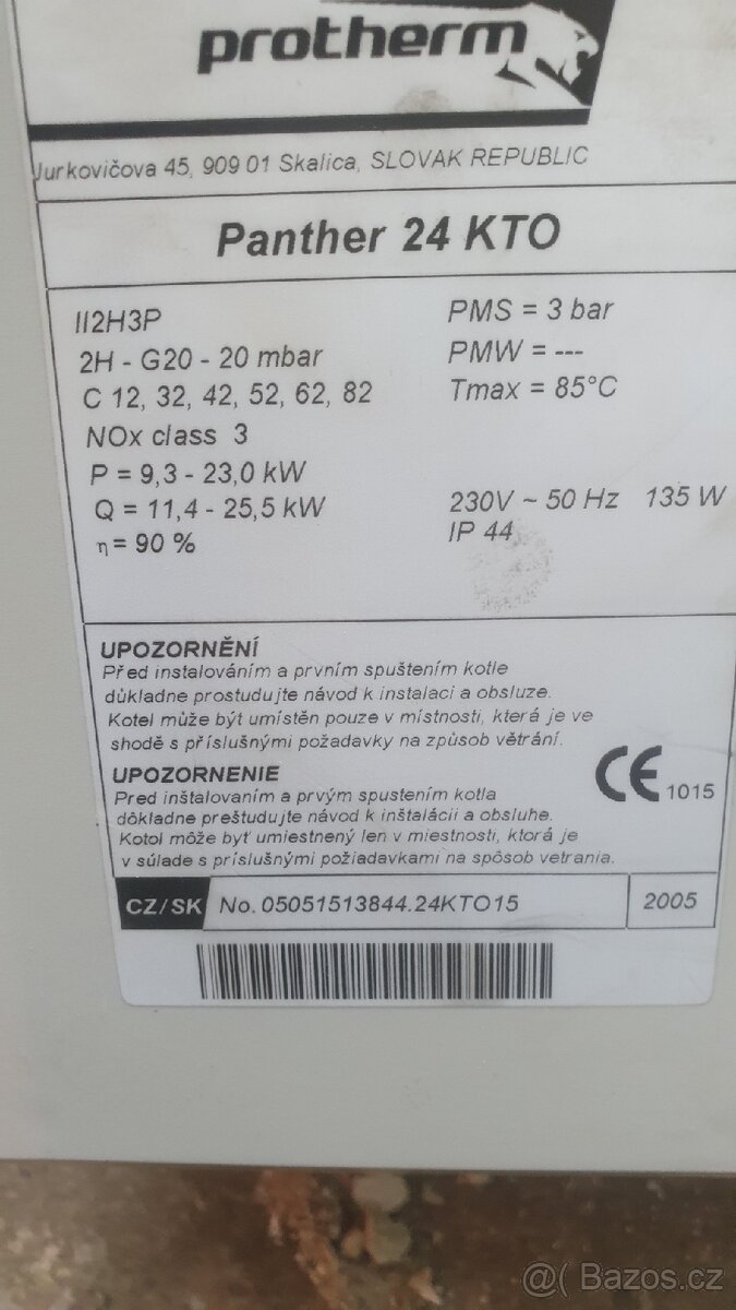 Protherm panther 24 kto