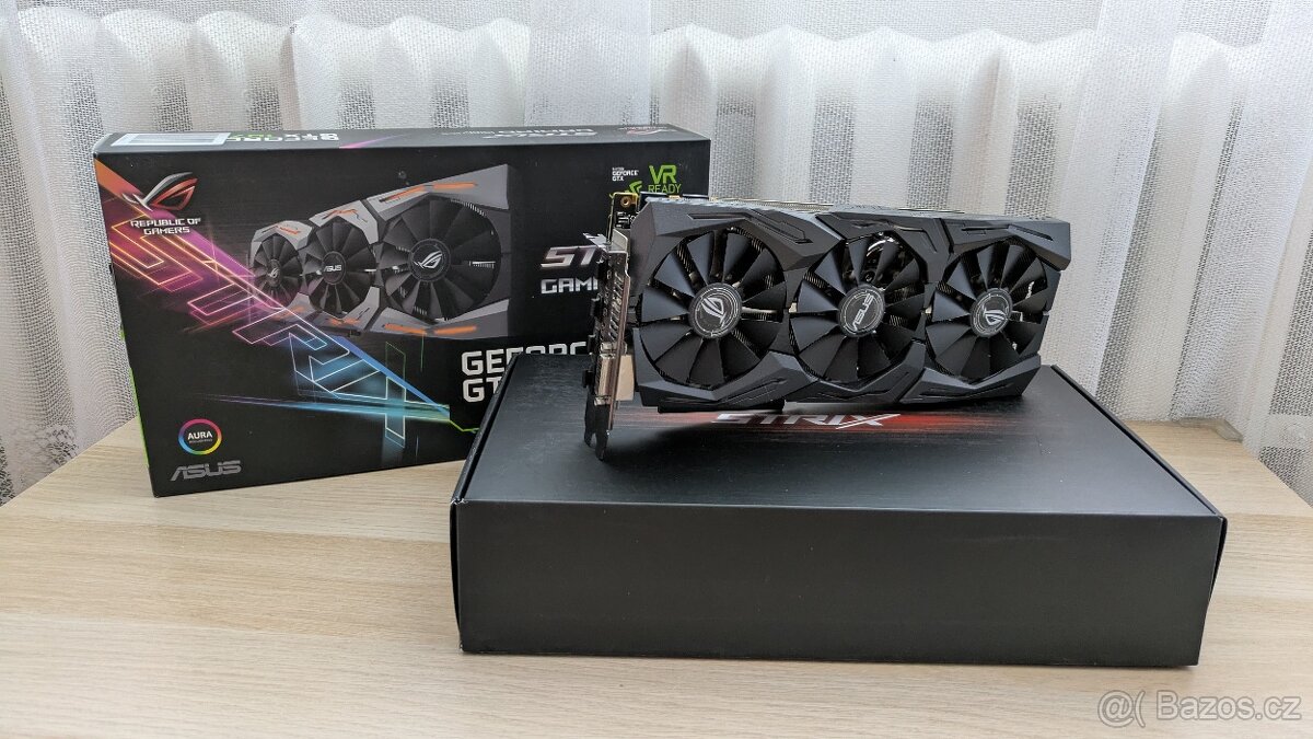 Grafická karta Asus ROG Strix GTX 1070 Gaming 8GB