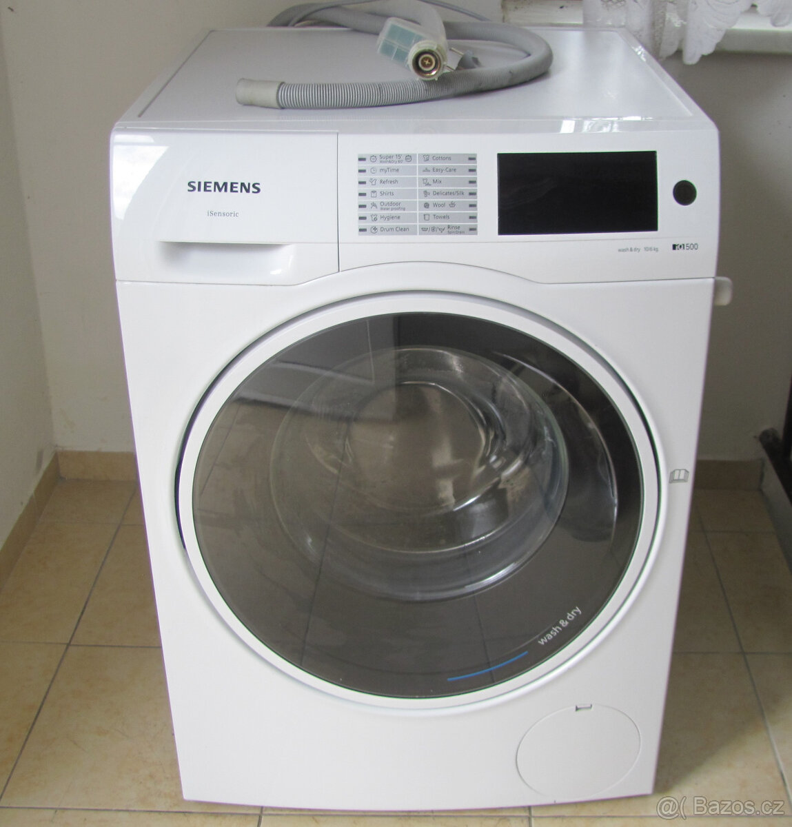 PRAČKA SE SUŠIČKOU SIEMENS 10KG + 6KG - A+++