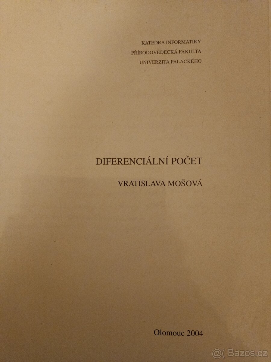 Matematika-ekonomie se zaměřením na bank. / pojiš.