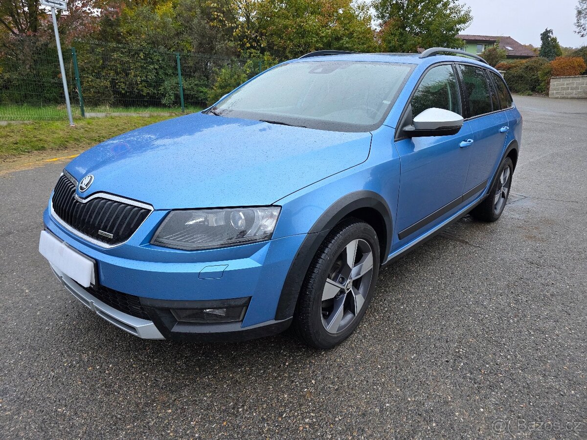 Škoda Octavia Combi Scout III r.v.2016 110kw 6rych.manual