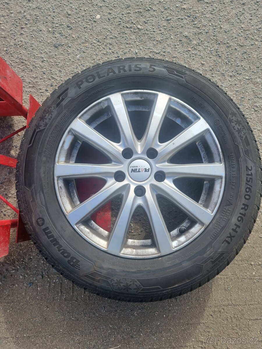 Ford S-max,Galaxy,alu kola,215x55x16,zimní pneu