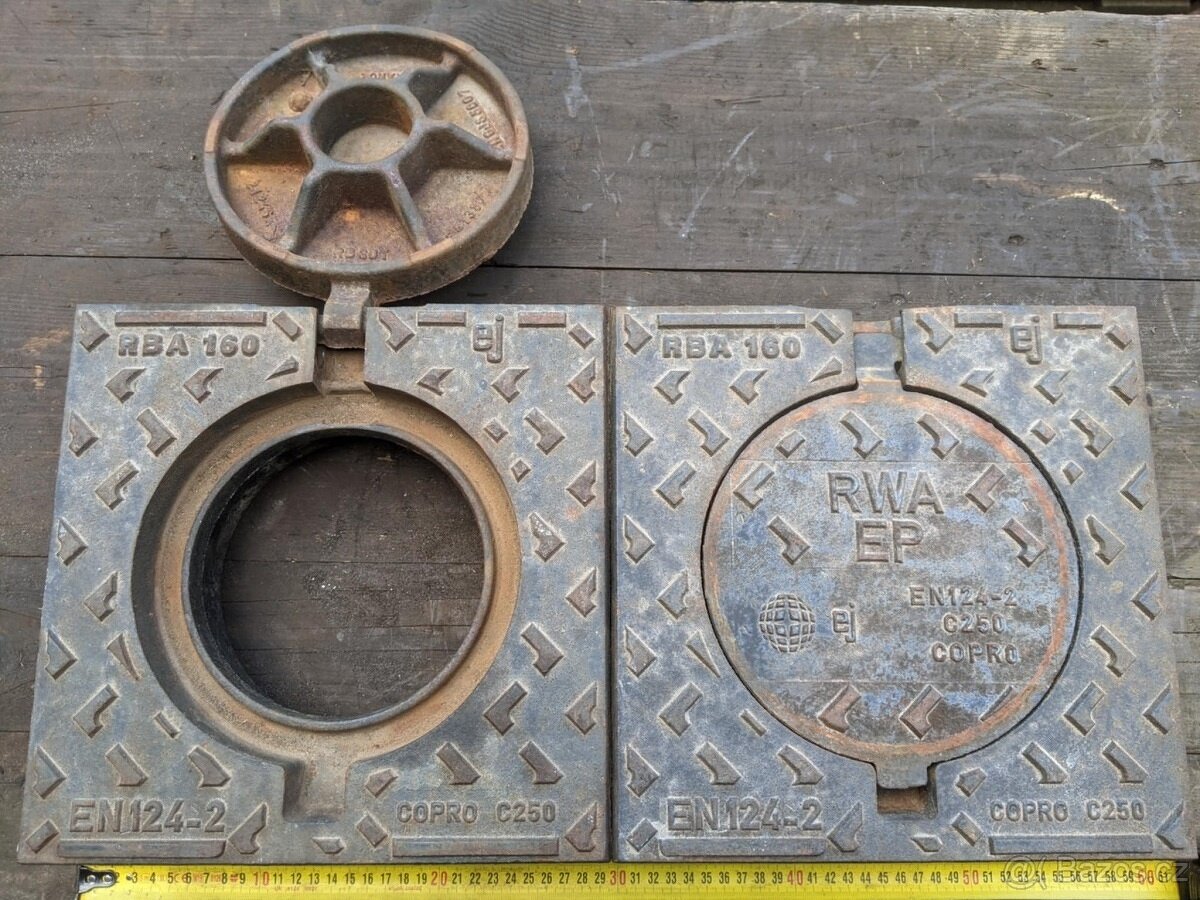 LITINOVÝ POKLOP - NOVÝ