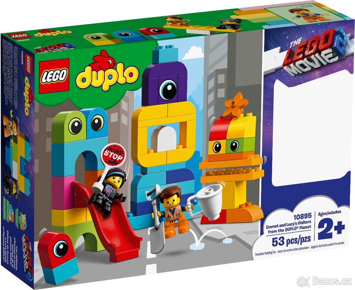 Lego Duplo 10895 Emmet Lucy a návštěvníci z planet