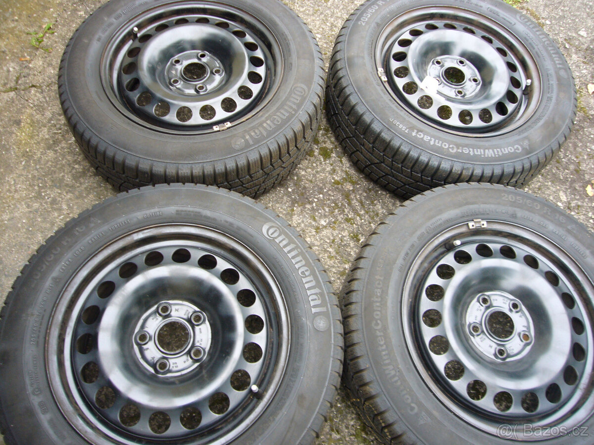 ZIMNÍ KOLA VW-ŠKODA-AUDI-SEAT 16" 5x112 6,5" et-47,stř.-57