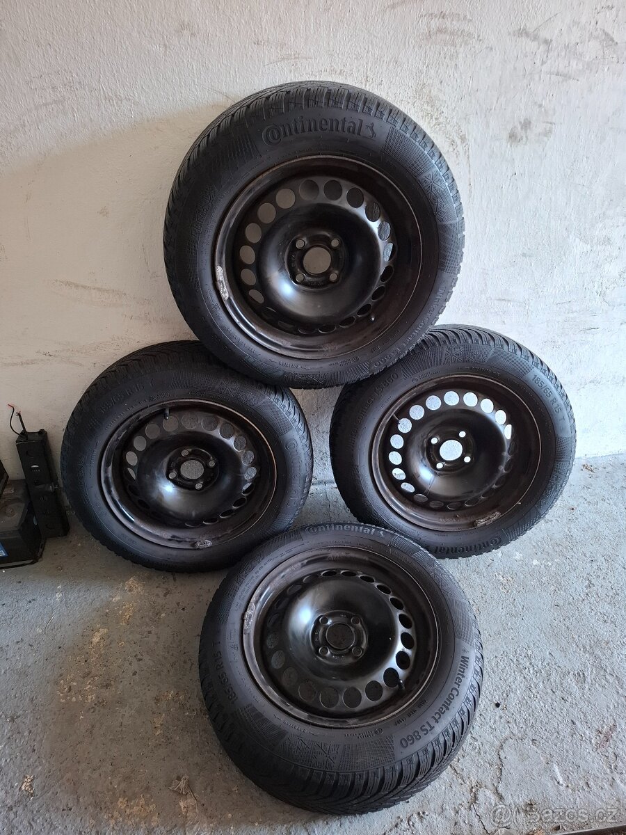 4x100 r15 zimní pneumatiky Continental