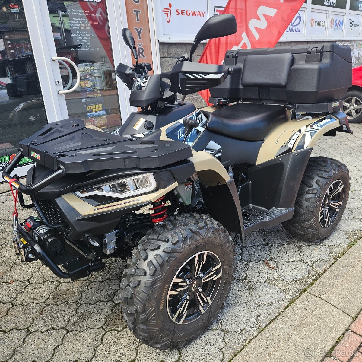 Linhai 500 4x4 Promax,naviják,tažné,naj. 310km,ČR