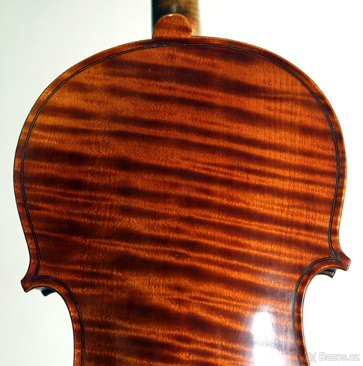 4/4 starožitné Francouzské housle z konce 19-ho století