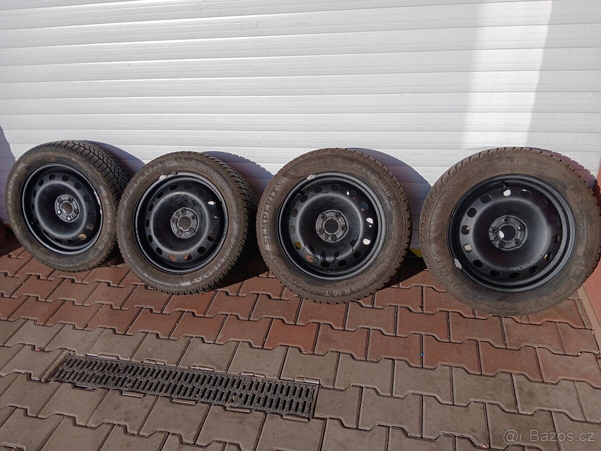 FIAT TIPO / 500L DISKY R16" SE ZIMNÍMI PNEU 205/55