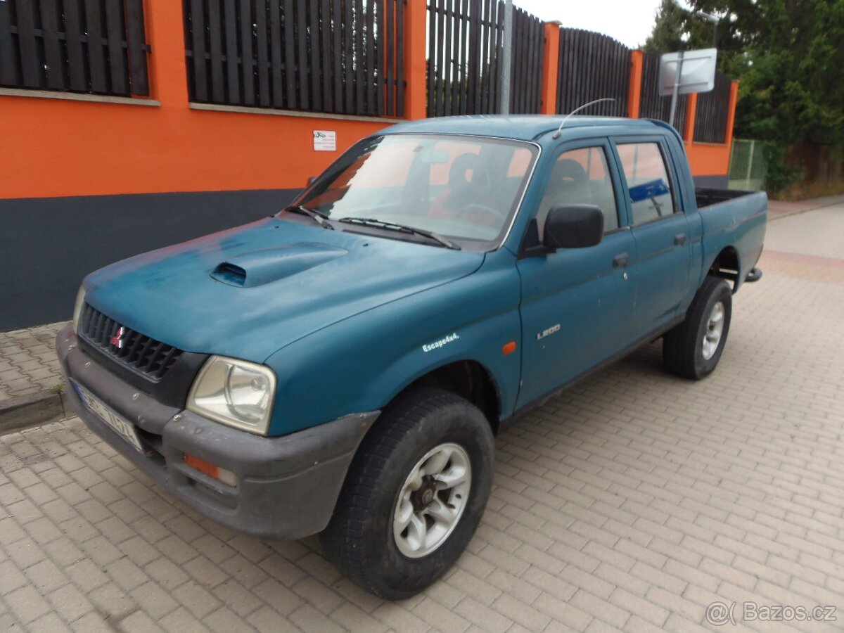 Mitsubishi L200 2.5 TD 4x4 redukce taž. 2.7 t