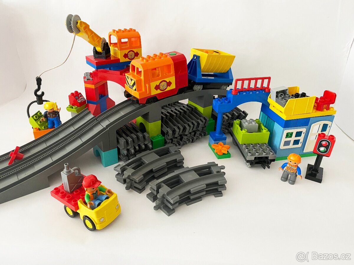 LEGO DUPLO 10508 - Nákladní Vlak Deluxe