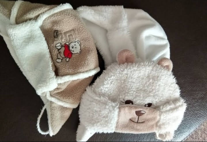 Dětská zimní čepice 3-6 měsíců / cena za vše