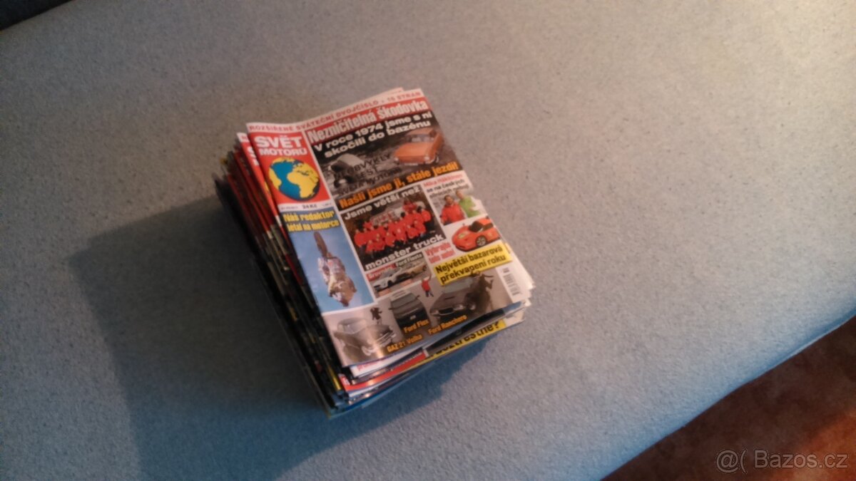 Prodám časopisy Svět motorů