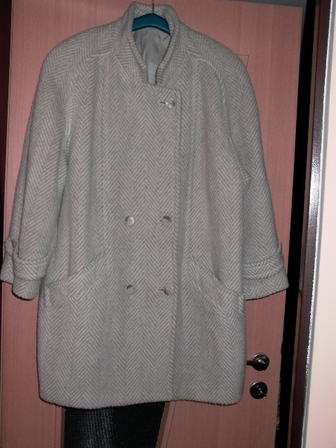 Dámský zimní retro kabát vel. XL