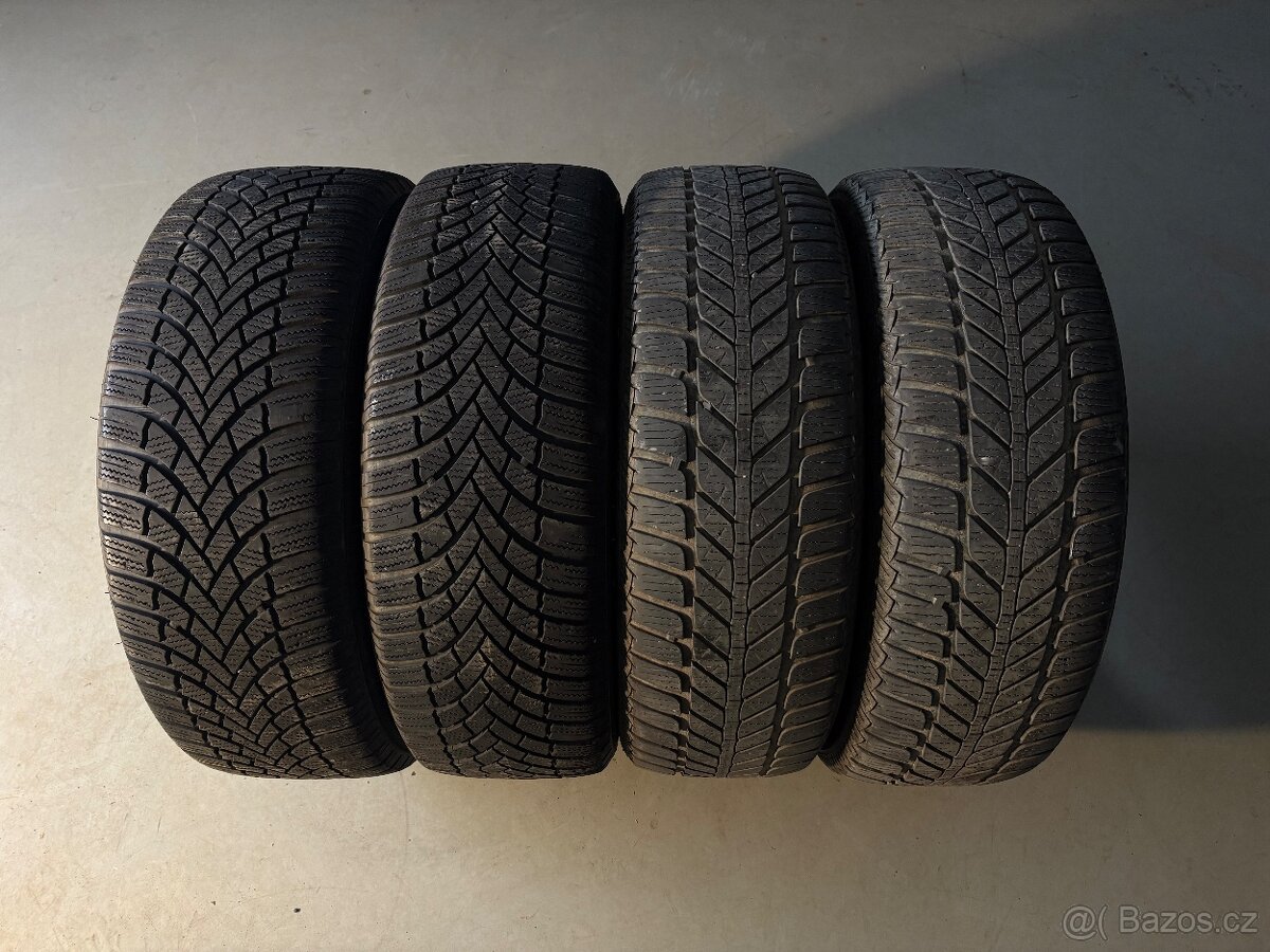 Zimní pneu Bridgestone + Fulda 195/60R16