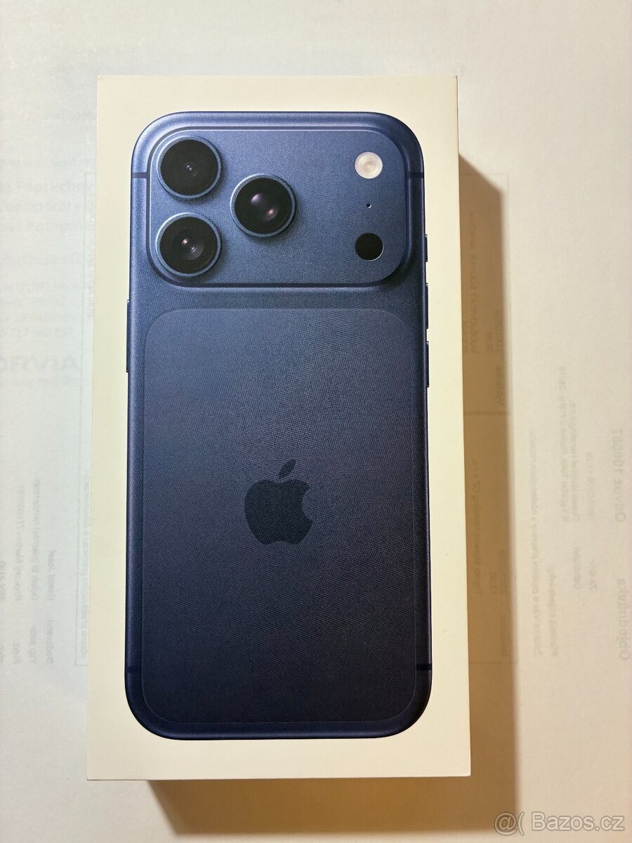 Apple iPhone 17 Pro 256GB Deep Blue - NEROZBALENÝ